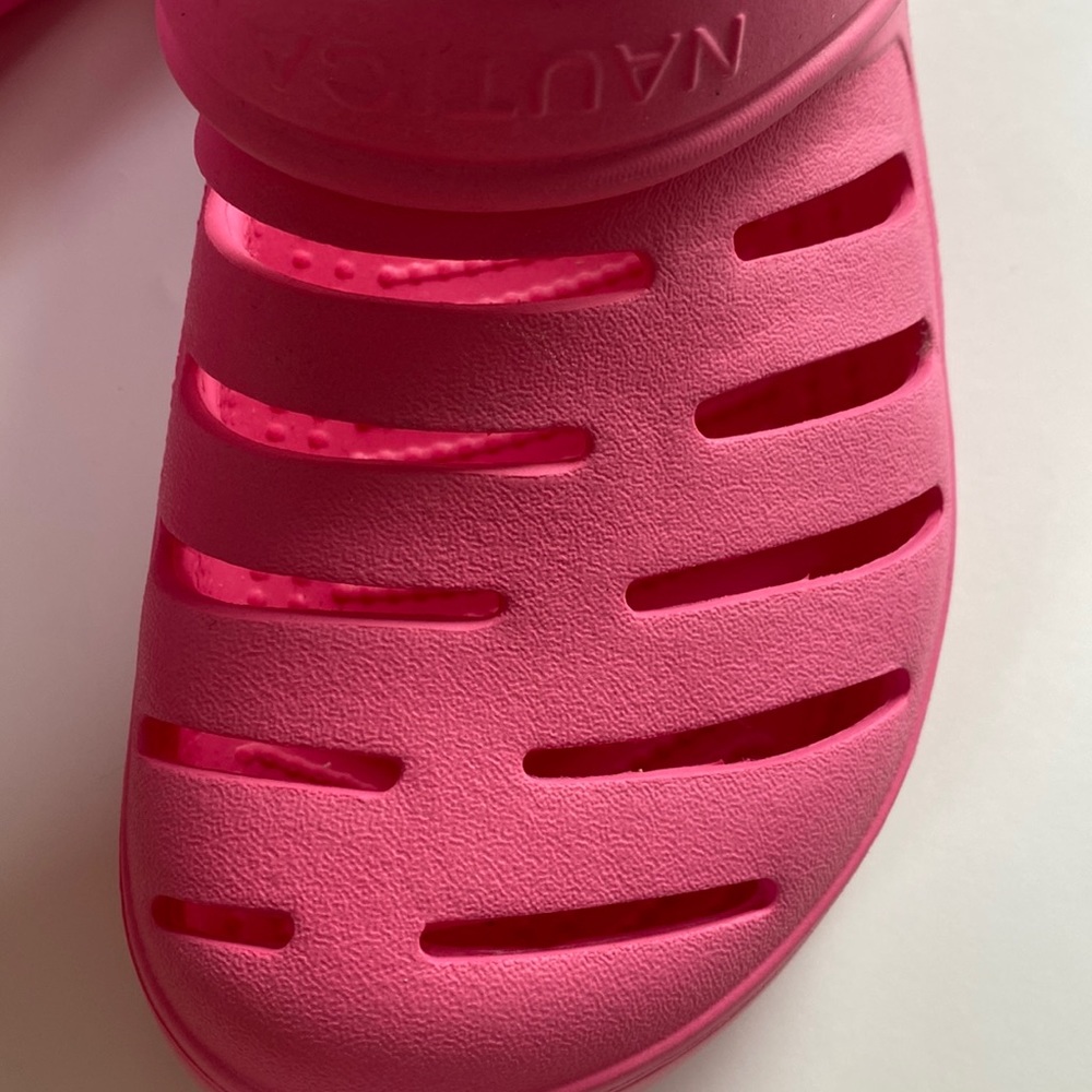 Nautica River Edge Crocs Clog Slides - image 2